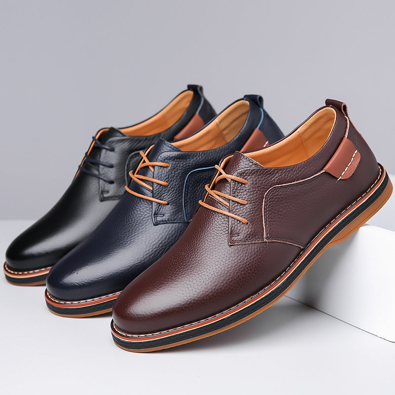 Castellano Leather Oxford Dress Shoes