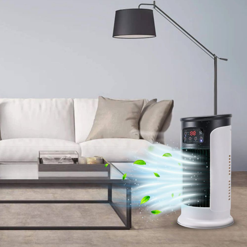 Draagbare airconditioner zonder raam – 5-in-1 koeling en luchtbevochtigingsapparaat