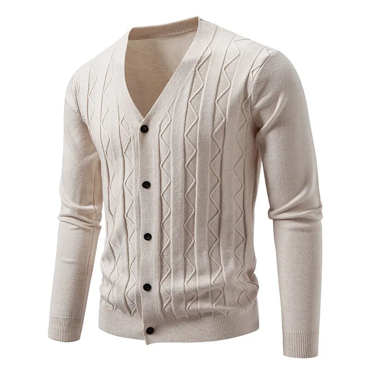 Men's Knit Cardigan Sweater | Tailored Smart Casual Layering