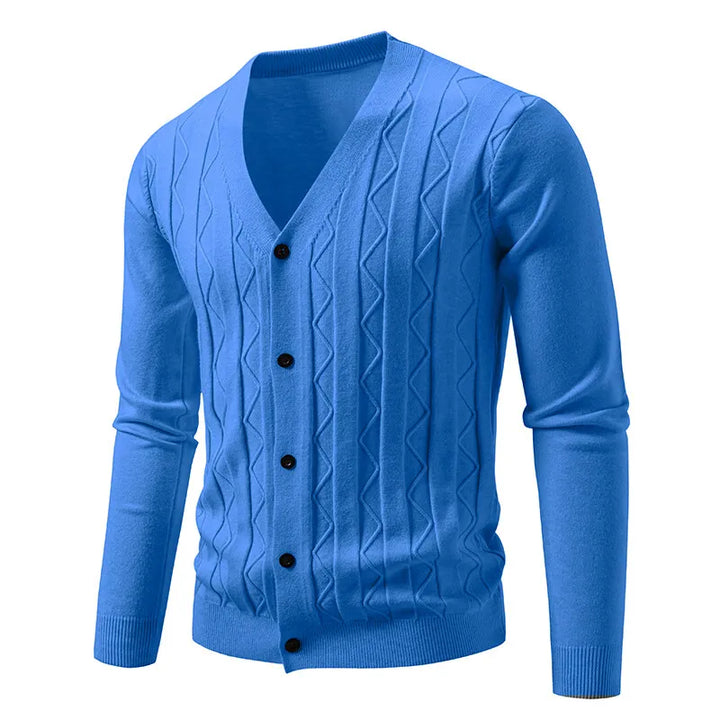 Men's Knit Cardigan Sweater | Tailored Smart Casual Layering