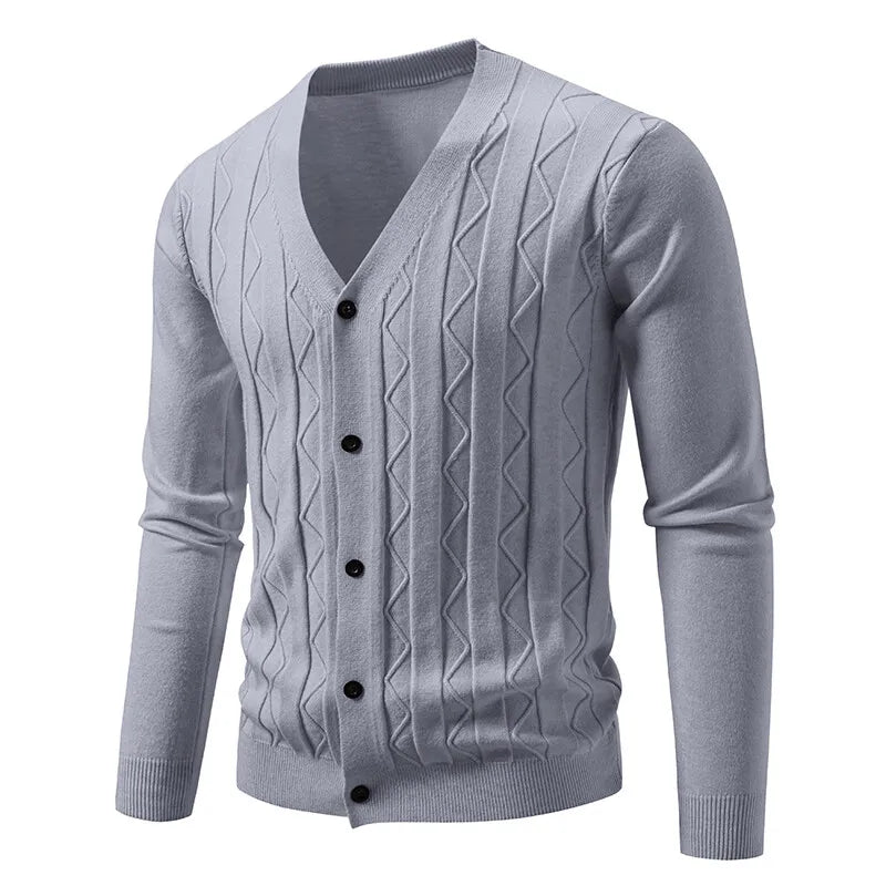 Men's Knit Cardigan Sweater | Tailored Smart Casual Layering