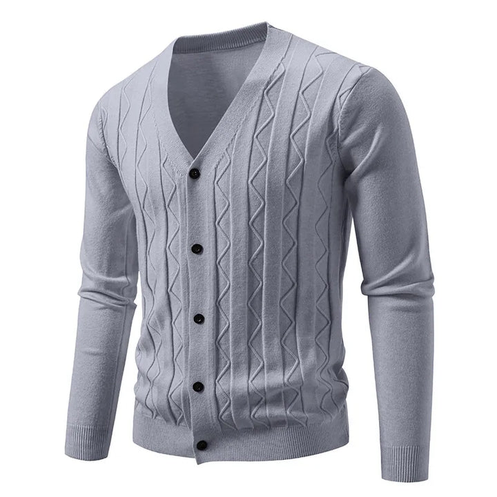 Men's Knit Cardigan Sweater | Tailored Smart Casual Layering