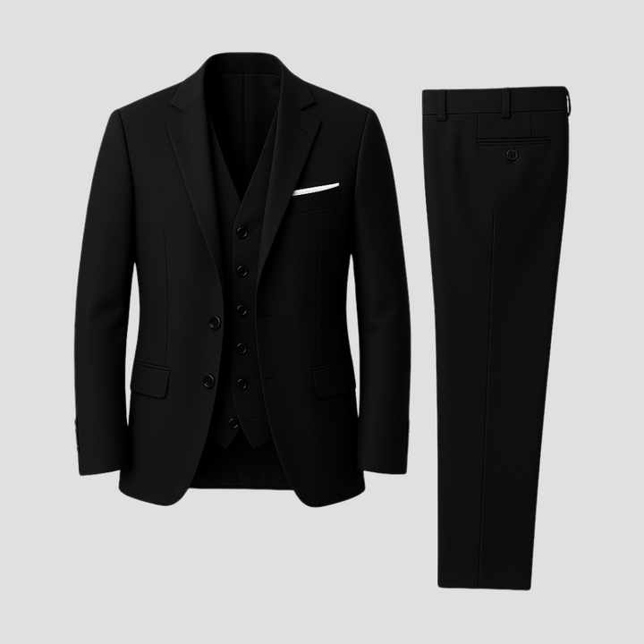 Men's Suit in Three Shades with a Fitted Cut | Wedding Attire and Occasion Wear