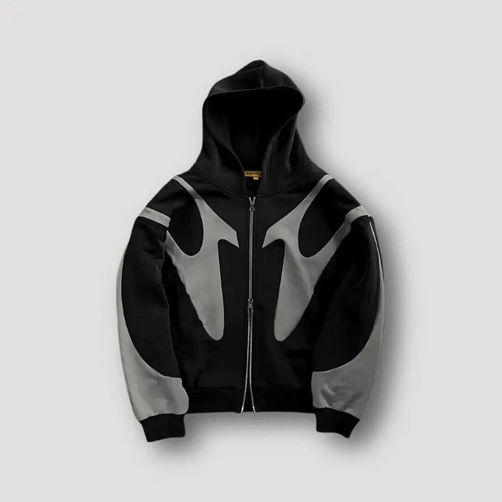 Men's Urban Streetwear Zip Hoodie