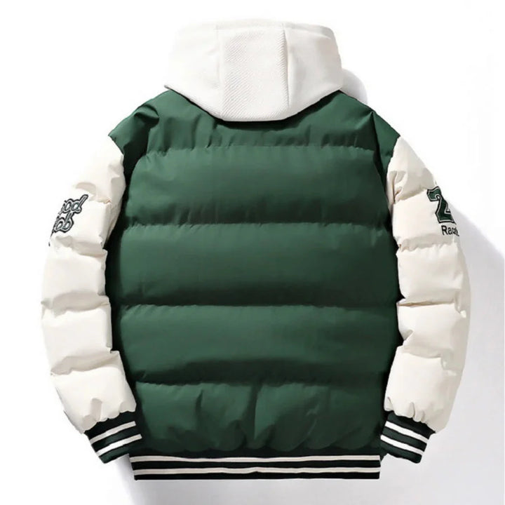 Pánská varsity puffer bunda