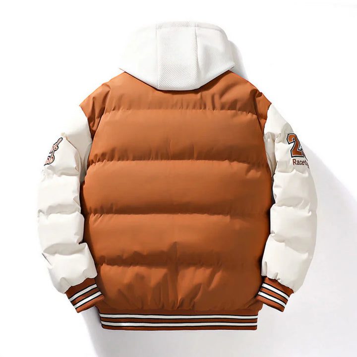 Pánská varsity puffer bunda