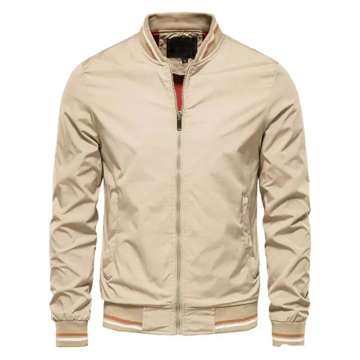 Men's Lightweight Bomber Jacket with Sporty Style