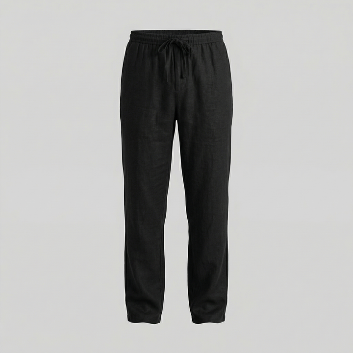 Men's Linen Slim Fit Trousers