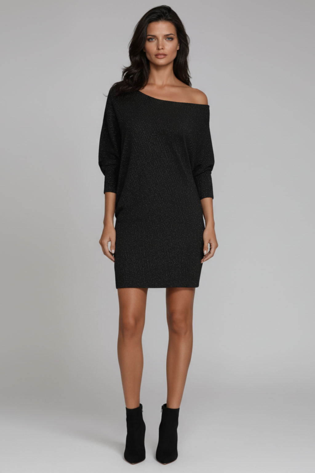 Mireille | Sparkly Glitter Party Mini Dress