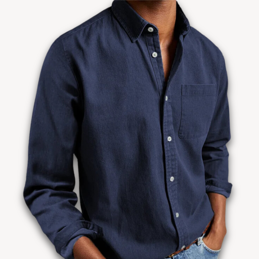 Men's Long Sleeve Shirt | Button-Down