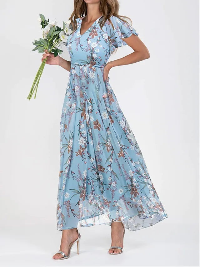 Chic Women's Midi Dress with Flattering Fit