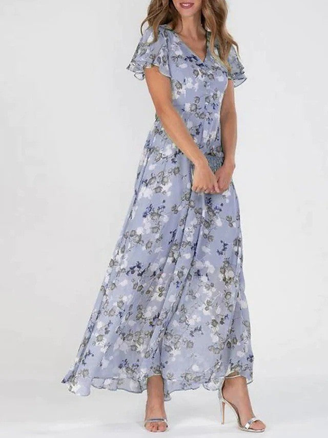 Chic Women's Midi Dress with Flattering Fit
