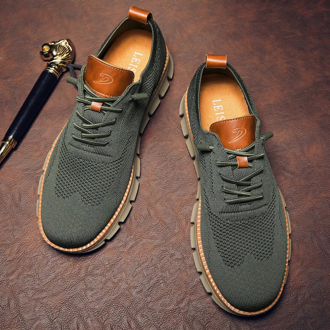 Men’s Ultra-Cushioned Breathable Knit Sneakers