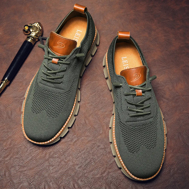 Men’s Ultra-Cushioned Breathable Knit Sneakers