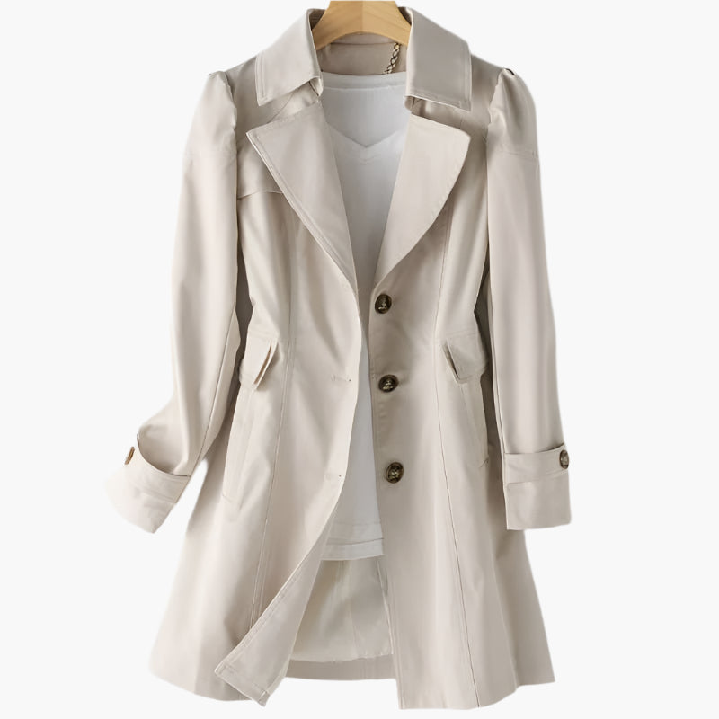 Cortenne | Classic Tailored Trench Coat