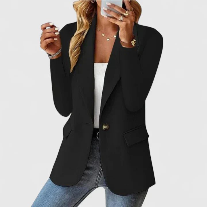 Women's Blazer | Lapel Single Button