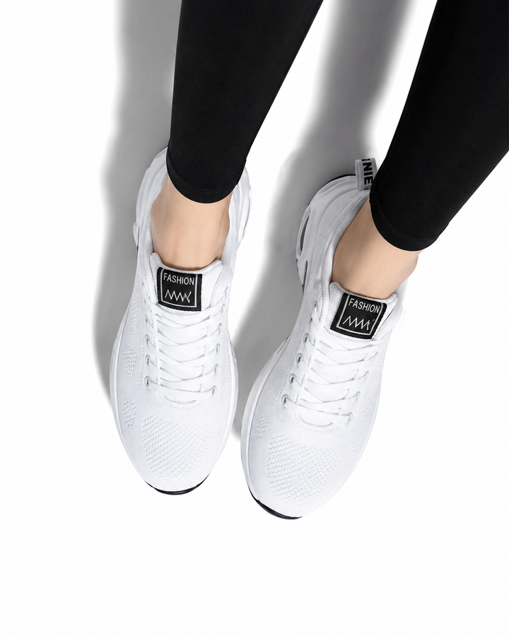 Women's Cushioned Trainers with Breathable Upper