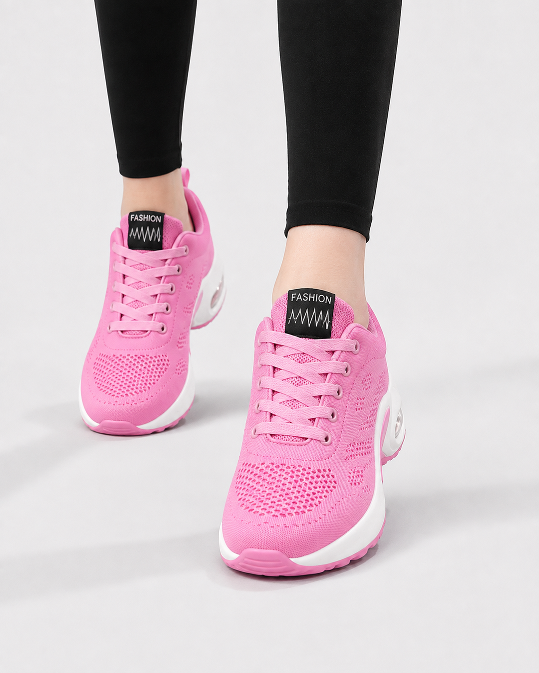 Women's Cushioned Trainers with Breathable Upper