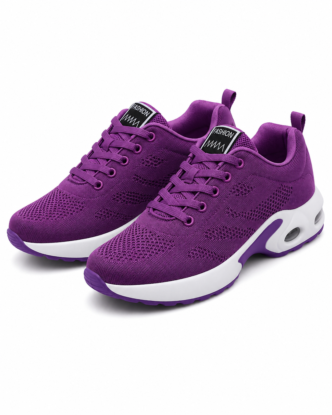 Women's Cushioned Trainers with Breathable Upper