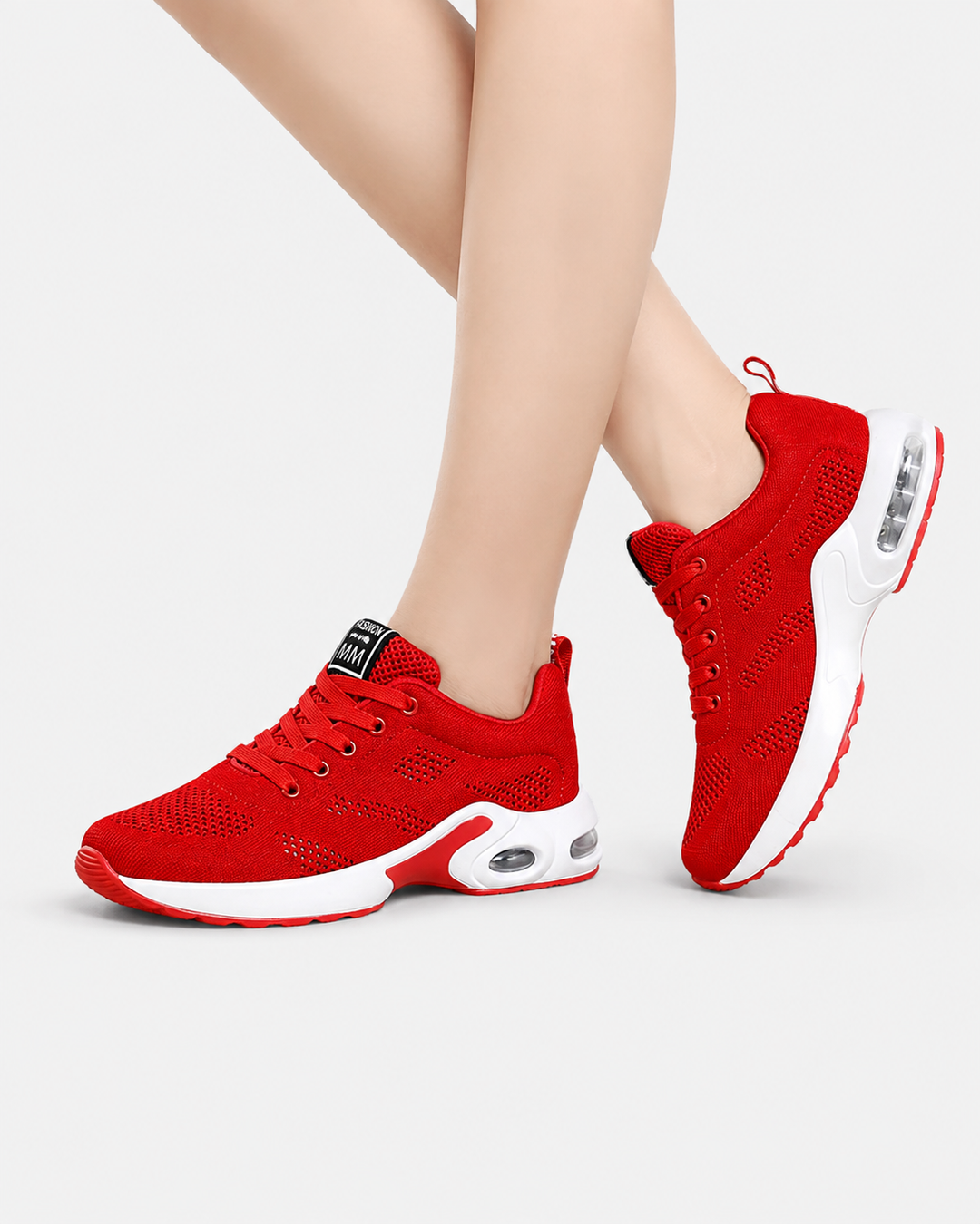 Women's Cushioned Trainers with Breathable Upper