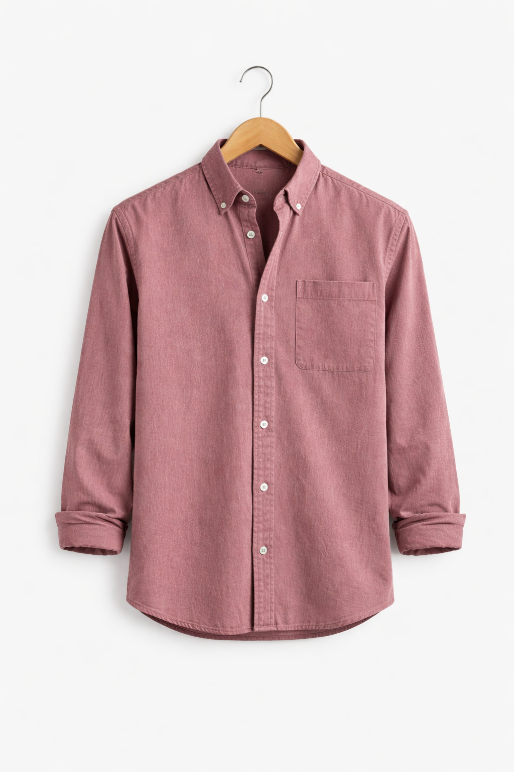 Men's Chambray Shirt with Relaxed Fit
