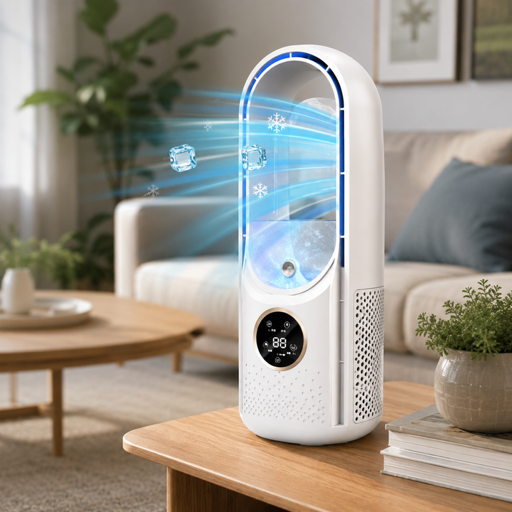 Mini Koeler Bladloos Compact Stil Ontwerp