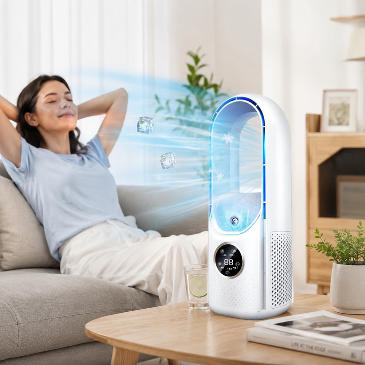 Mini Koeler Bladloos Compact Stil Ontwerp