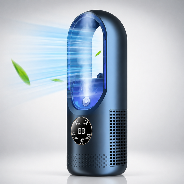 Mini Koeler Bladloos Compact Stil Ontwerp