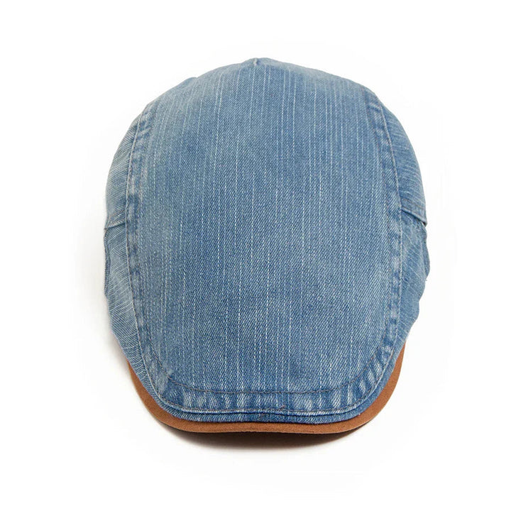 Lucas | Stylish Denim Flat Cap Hat