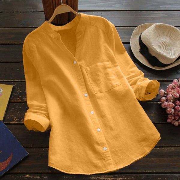 Celeste | Breezy Natural Cotton Relaxed Blouse
