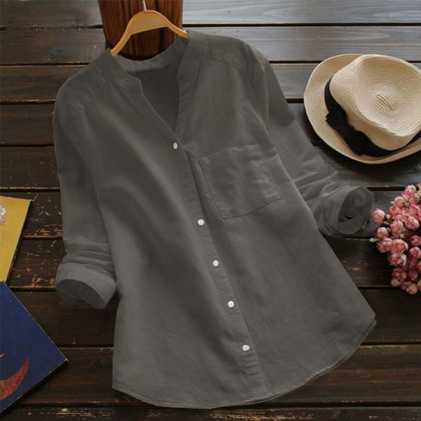 Celeste | Breezy Natural Cotton Relaxed Blouse