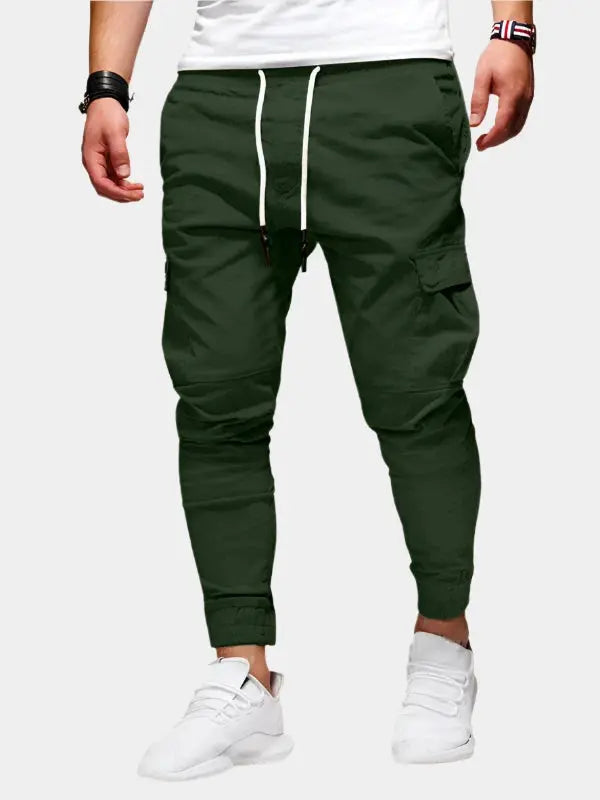 Men's Jogger Trousers with Tapered Leg