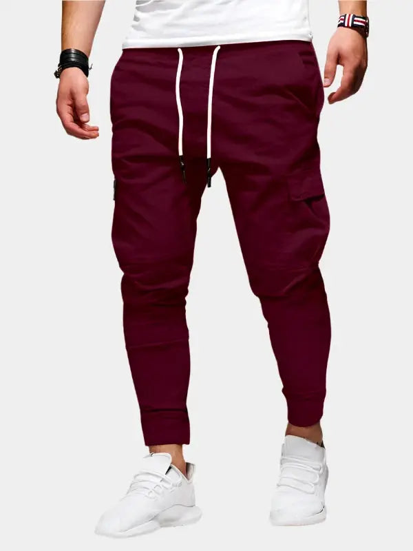 Men's Jogger Trousers with Tapered Leg