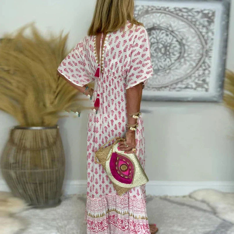 Dámské šaty | Boho vzor maxi