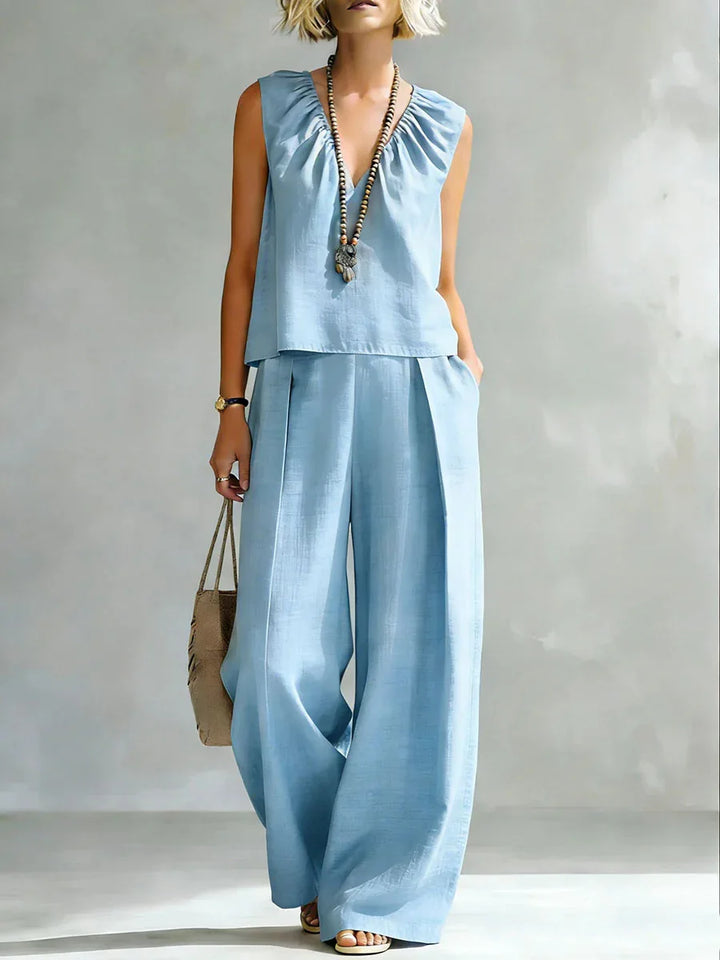 Alivia Sleeveless Lounge Set