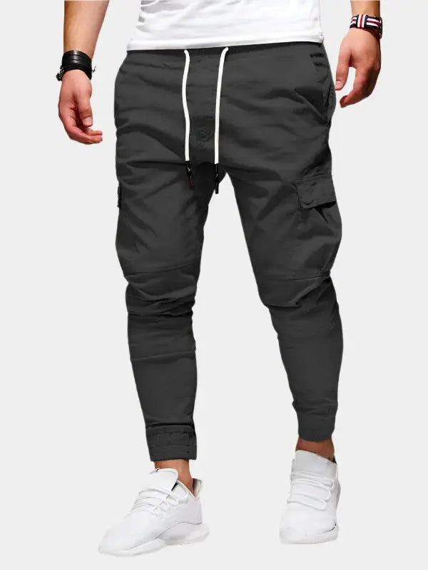 Men's Jogger Trousers with Tapered Leg