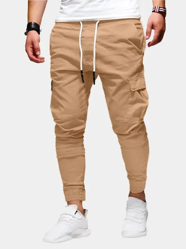 Men's Jogger Trousers with Tapered Leg