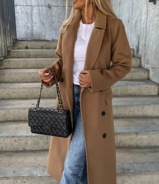 Mirabelle - Women Timeless Double-Breasted Coat