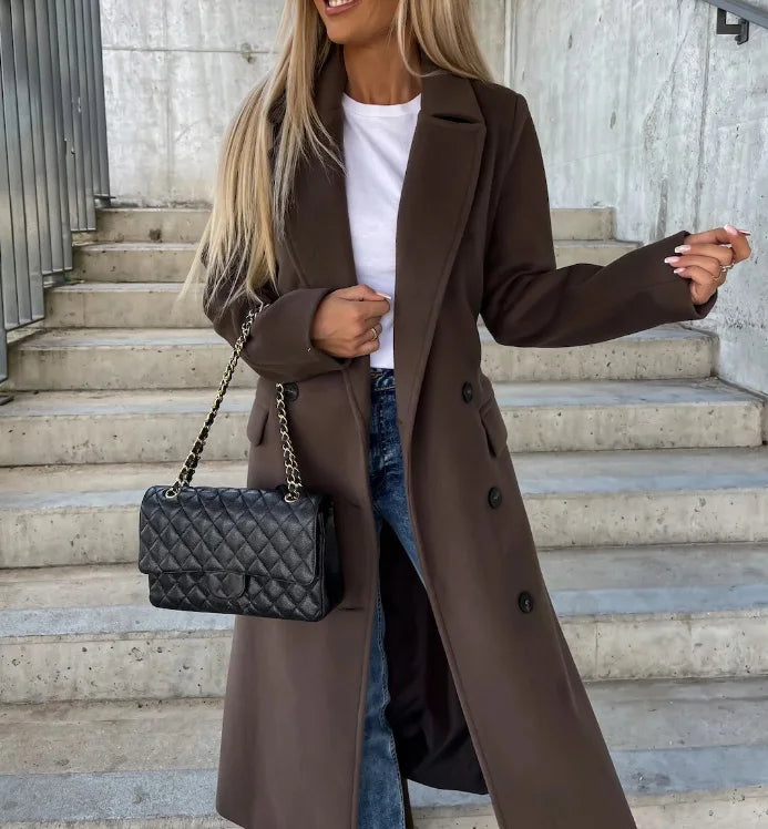Mirabelle - Women Timeless Double-Breasted Coat