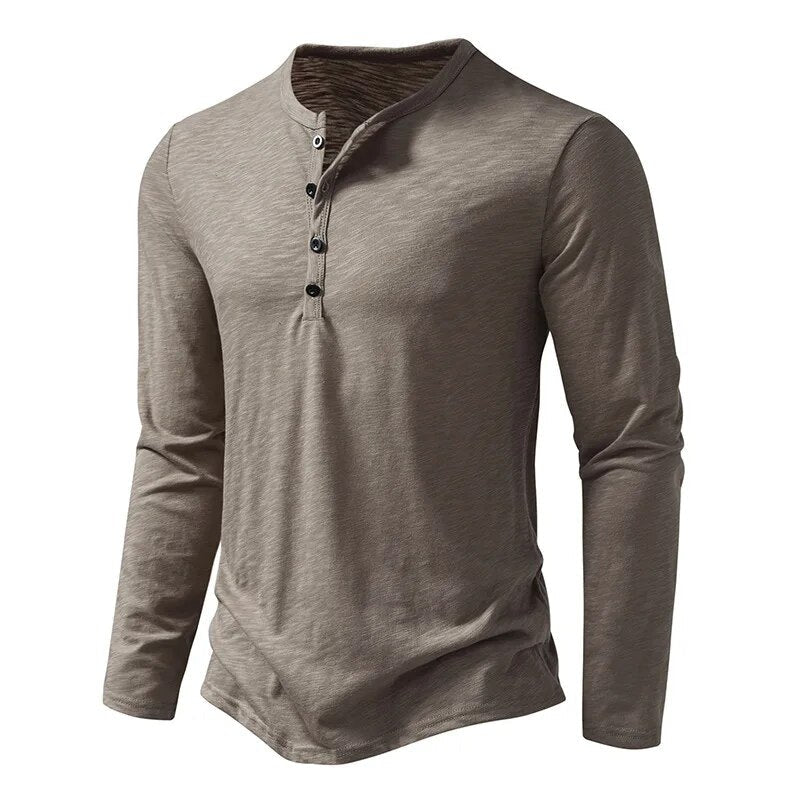 Dixon Classic Long Sleeve Henley Shirt