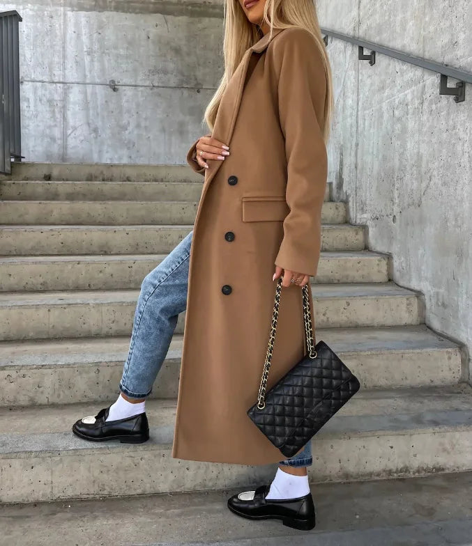 Mirabelle - Women Timeless Double-Breasted Coat