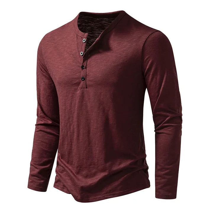 Dixon Classic Long Sleeve Henley Shirt