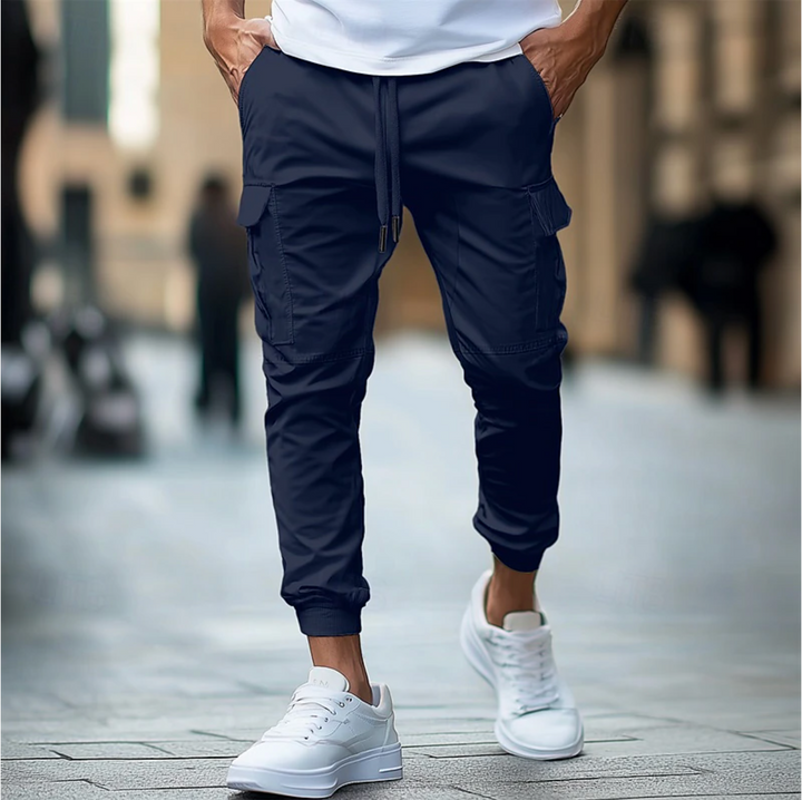 Men's Tapered Cargo Jogger Pants Slim Fit
