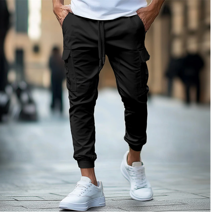Men's Tapered Cargo Jogger Pants Slim Fit