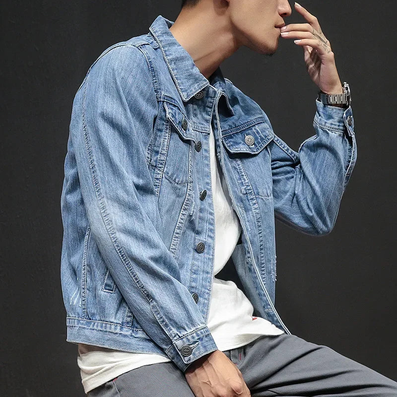Bunda Drift z denimu