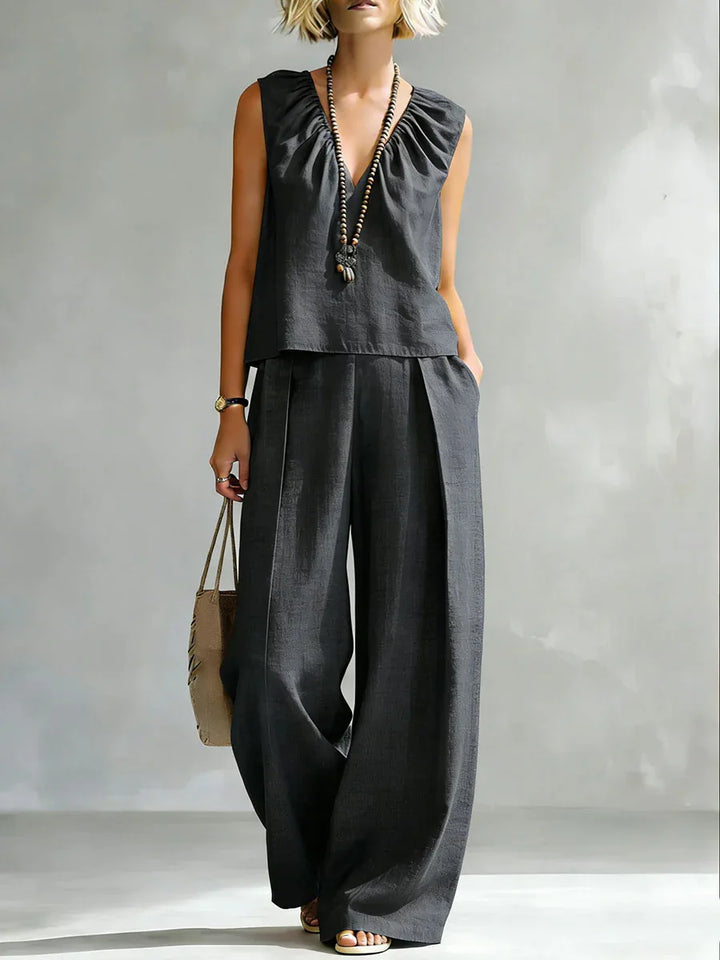 Alivia Sleeveless Lounge Set
