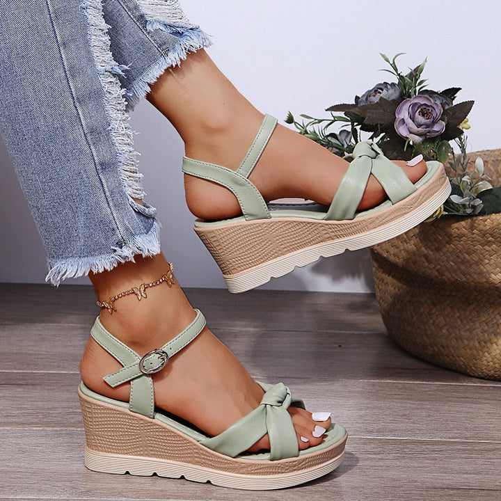 Women's Comfort Platform Wedge Sandals
