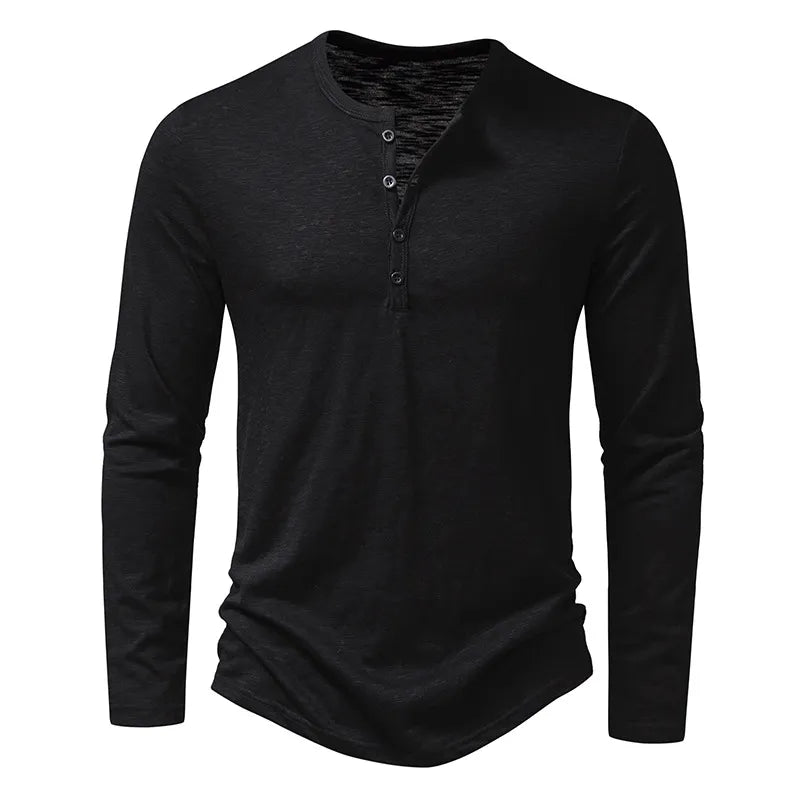 Dixon Classic Long Sleeve Henley Shirt