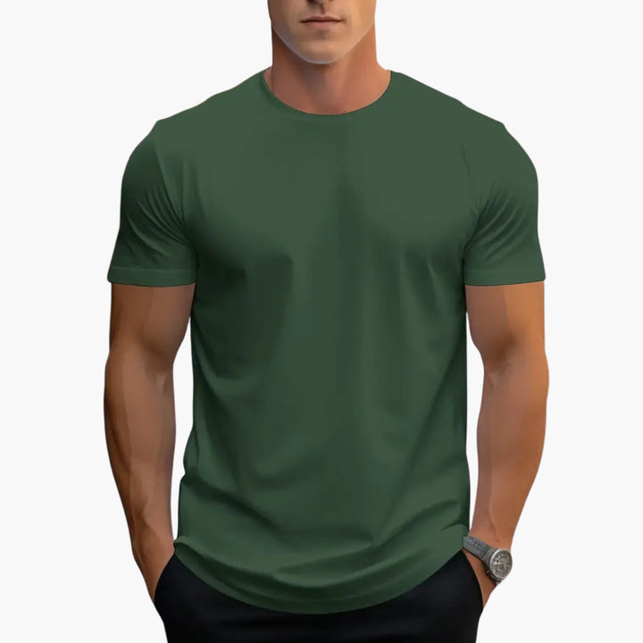 Classic Crewneck T-Shirt Short-Sleeved