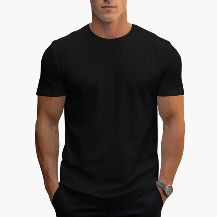 Classic Crewneck T-Shirt Short-Sleeved